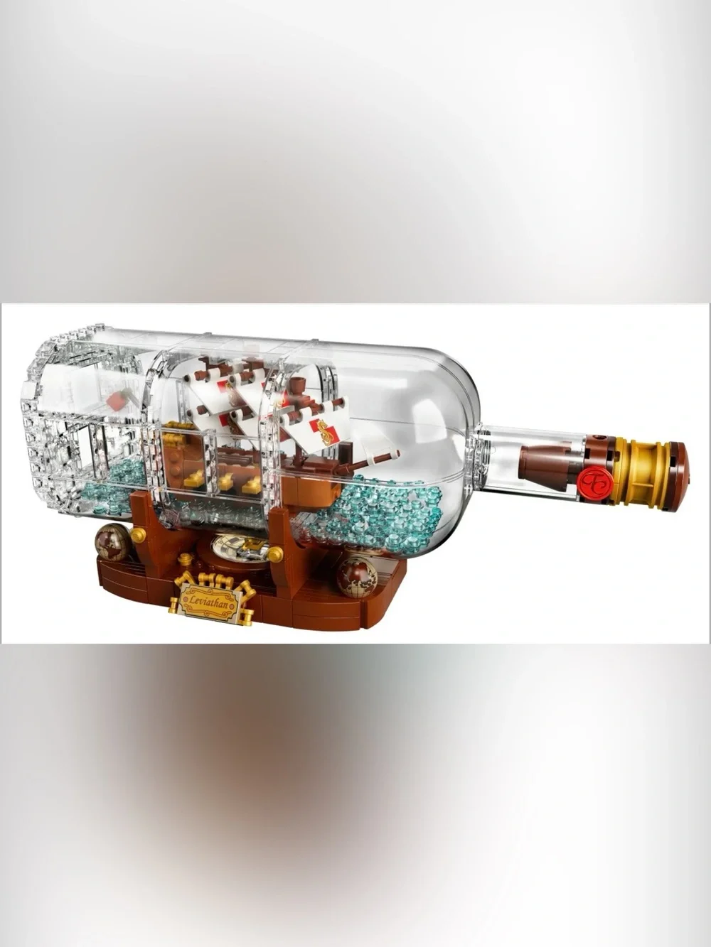 LEGO IDEAS 21313 Ship in a Bottle Great Used Condition